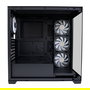 LC-Power 715B Midi Tower Negra con Ventana de Vidrio Templado para PC Gaming