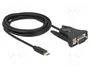DeLOCK 62964 Adaptador USB Type-C™ a RS-232 DB9