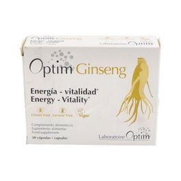 OPTIM LABORATOIRE Optim Ginseng 30 Cápsulas