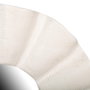 DKD Home Decor Espejo de Teca Tallado Decapé Blanco 76x76 cm