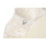 DKD Home Decor Espejo de Teca Tallado Decapé Blanco 76x76 cm