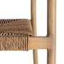 Silla Apilable Aluminio-Rattán Pe 57 X 61 X 82 cm (Set de 2)