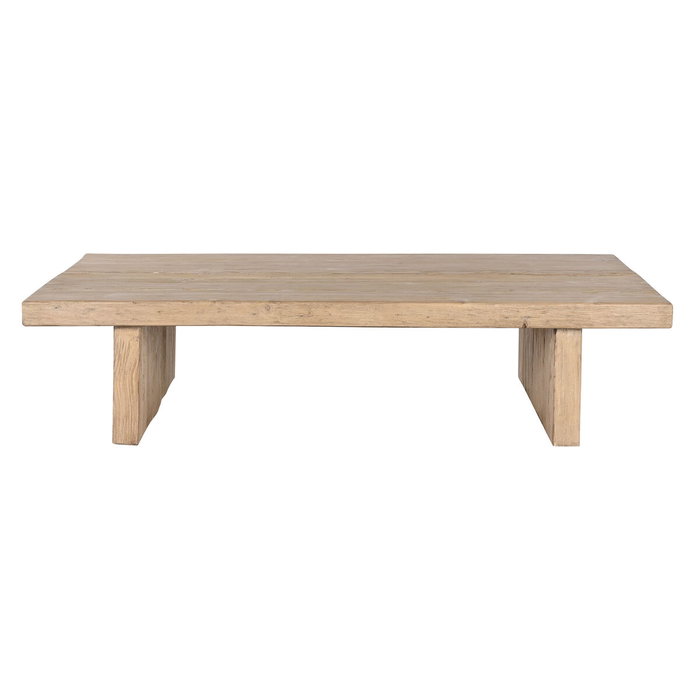 DKD Home Decor Mesa de Centro Olmo Macizo Natural