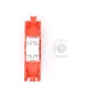 WP WPC-KEY-6AUP-TL/R Keystone Cat 6a UTP RJ45 Hembra Rojo