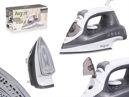 Argon Plancha Gris 2200W Cerámico 26.5x14x10.8 cm (Set de 8)