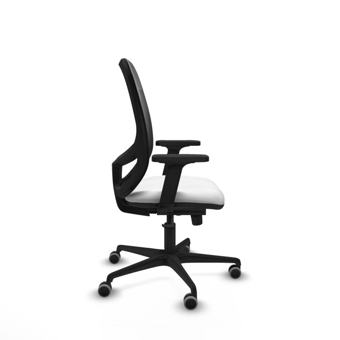 PIQUERAS Y CRESPO Silla de oficina Cilanco con Mecanismo Sincro Blanco y Negro PIQUERAS Y CRESPO Silla de oficina Cilanco con Mecanismo Sincro Blanco y Negro