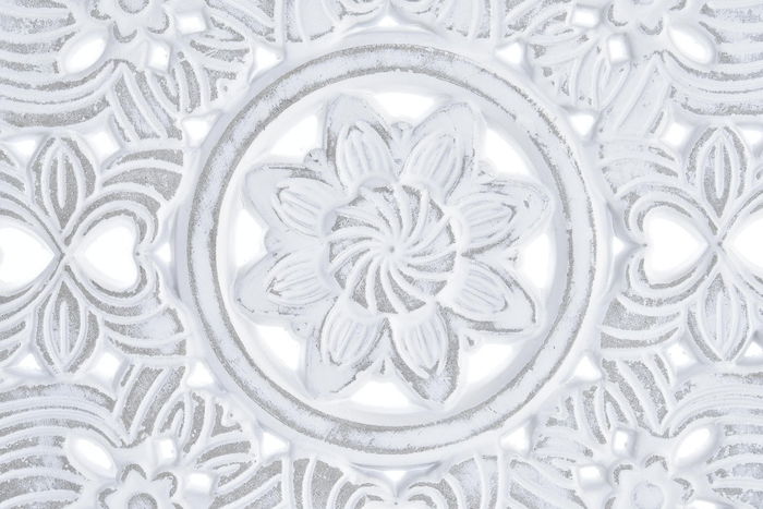 DKD Home Decor Decoración Pared Árabe Mandala Blanco 2 x 38 x 38 cm (4 Unidades) DKD Home Decor Decoración Pared Árabe Mandala Blanco 2 x 38 x 38 cm (4 Unidades)
