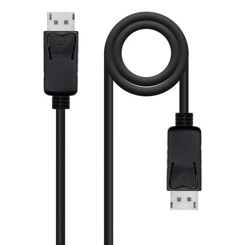 Nanocable Cable DisplayPort 1.2 CCS DP/M a DP/M 2m Negro Nanocable Cable DisplayPort 1.2 CCS DP/M a DP/M 2m Negro