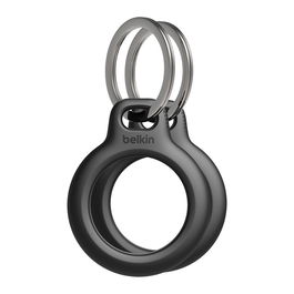 Belkin MSC002BTBK Funda para Apple AirTag, Negro, Paquete de 2