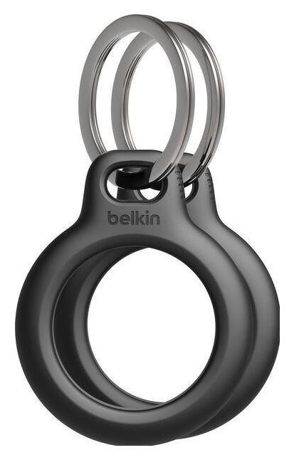 Belkin Secure Holder para Apple AirTag, Pack de 2, Negro