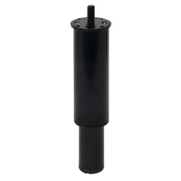 Q&Q Stormy Pata Metálica para Sofá Mueble Ø35 mm Altura Regulable 120-180 mm M10 Negro Níquel Oscuro