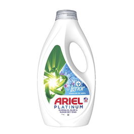 Ariel Platinum Detergente Líquido Frescor de Abril 1125 ml - Limpieza Profunda y Aroma Duradero