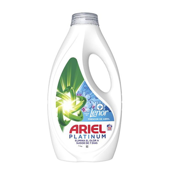 Ariel Platinum Detergente Líquido Frescor de Abril 1125 ml - Limpieza Profunda y Aroma Duradero Ariel Platinum Detergente Líquido Frescor de Abril 1125 ml - Limpieza Profunda y Aroma Duradero