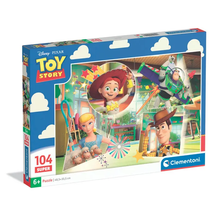 Clementoni Rompecabezas 104 Piezas Super Toy Story CLE8005125250103 Clementoni Rompecabezas 104 Piezas Super Toy Story CLE8005125250103
