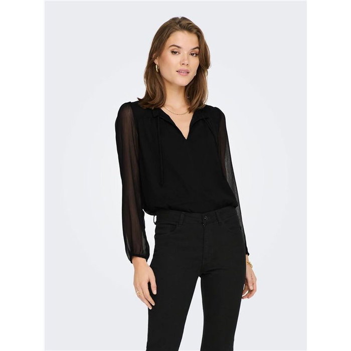 Blusa de Mujer Only ditsy Blouse Mujer Negro (L)