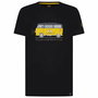 Camiseta Deportiva de Manga Corta La Sportiva Van Negro