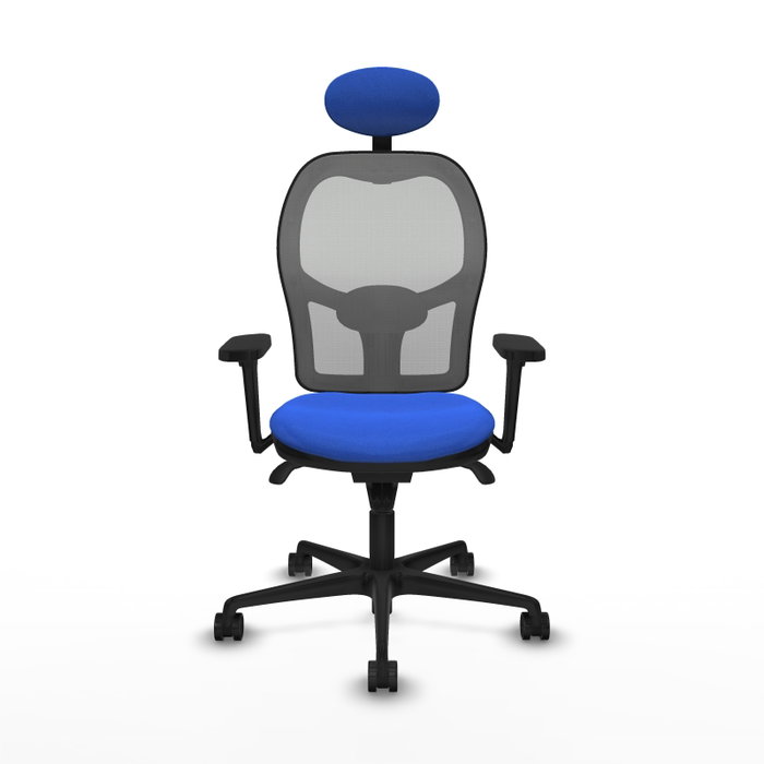 PIQUERAS Y CRESPO Silla de oficina Jorquera Azul y Gris