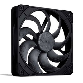 NOCTUA NF-A14x25 G2 PWM chromax.black Ventilador 140mm Negro, con Control PWM y Caudal Alto de 155.6 m³/h - NF-A14X25G2PWMCH.BK