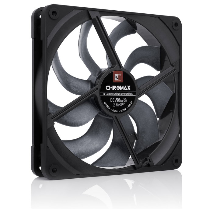 Noctua NF-A14X25G2PWMCH.BK Chromax Black 140mm