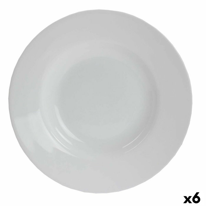 Bormioli Rocco Plato Hondo Opal Toledo 23 cm (6 Unidades) inevitable