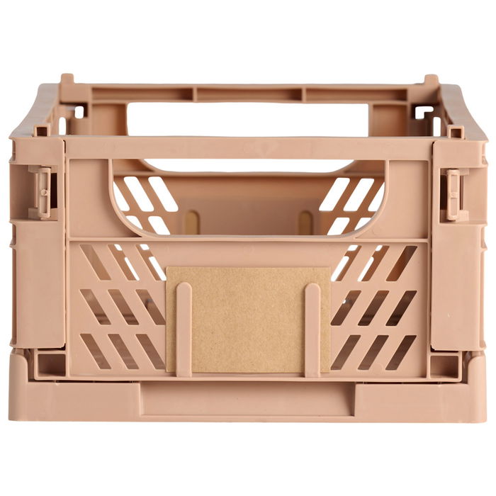 Day Caja Plegable Almacenaje 33x24,5 cm Color Arena Natural (NATURAL SAND) Apilable Soporta 20 kg