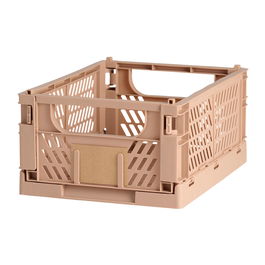 Day Caja Plegable Almacenaje 33x24,5 cm Color Arena Natural (NATURAL SAND) Apilable Soporta 20 kg
