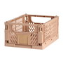 Day Caja Plegable Almacenaje 33x24,5 cm Color Arena Natural (NATURAL SAND) Apilable Soporta 20 kg