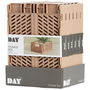 Day Caja Plegable Almacenaje 33x24,5 cm Color Arena Natural (NATURAL SAND) Apilable Soporta 20 kg
