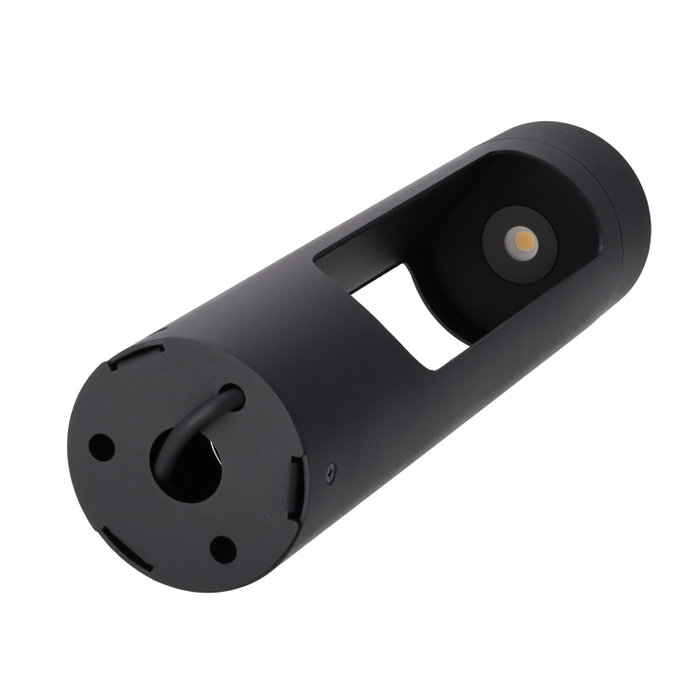 Baliza LED Exterior Corona 40cm 10W 220VAC 3000K Negro Baliza LED Exterior Corona 40cm 10W 220VAC 3000K Negro