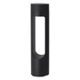 Baliza LED Exterior Corona 40cm 10W 220VAC 3000K Negro