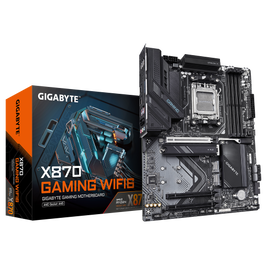 Gigabyte 9MX87GW-00-10 Placa Base X870 GAMING WIFI6 para AMD Ryzen 9000, DDR5, Wi-Fi 6