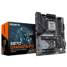 GIGABYTE Placa Base X870 GAMING WIFI6 Chipset AMD X870 Socket AM5 ATX DDR5 PCIe 5.0