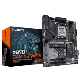 Gigabyte X870 GAMING WIFI6 Placa Base AM5 DDR5 PCIe 5.0 WiFi 6 para AMD Ryzen 9000