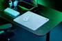 Razer Atlas Alfombrilla de ratón para juegos Blanco Vidrio Templado 400x450mm