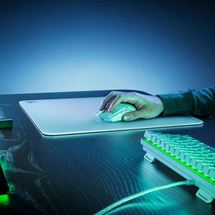 Razer Atlas Alfombrilla de ratón para juegos Blanco