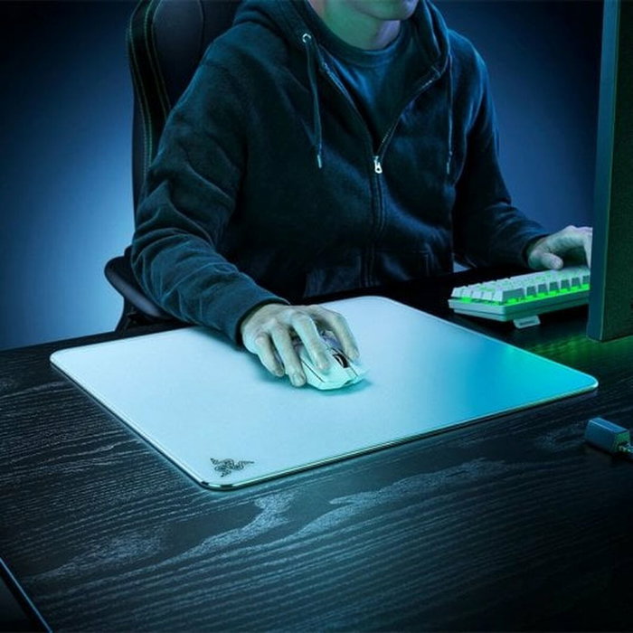 Razer Atlas Alfombrilla de ratón para juegos Blanco