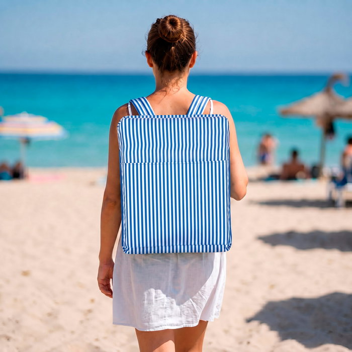 AKTIVE-ASIENTO PLEG PLAYA Silla plegable con mochila