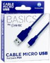 Blade Cable Micro USB a USB de 3m Azul para PS4