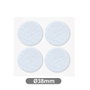 GSC Evolution Set 4 fieltros adhesivos redondos Ø38mm - Blanco
