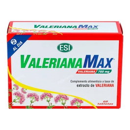 TREPATDIET-ESI Valerianamax (Ext. Seco) 60Comp. Contribuye a la Relajación del Sistema Nervioso