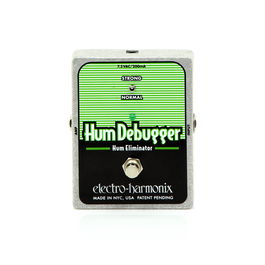 EHX Hum Debugger Pedal Supresor de Ruidos Incluye Fuente de Alimentación 7.5AC-400 PSU