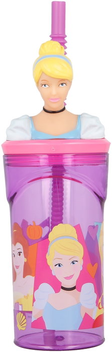 Licensing Vaso Figura 3D Principesse 360ml