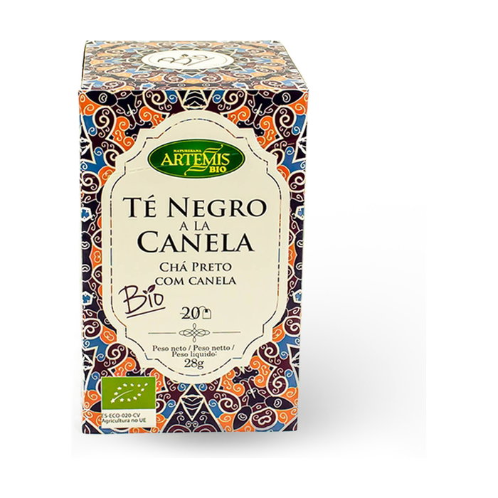 Artemis Bio Té Negro con Canela 20 Filtros - Infusión Ecológica Artemis Bio Té Negro con Canela 20 Filtros - Infusión Ecológica