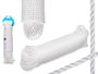 Arte Regal Cuerda Tender de Plástico Blanco 20 Metros 6 mm (Set de 24)