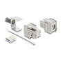 DeLOCK Módulo Keystone RJ45 hembra a LSA Cat.6A apantallado 91084