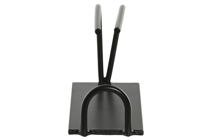 DKD Home Decor Soporte Incienso Arabe Quemador Palo Santo Negro Hierro 4 Unidades 6 x 8.5 x 11.5 cm