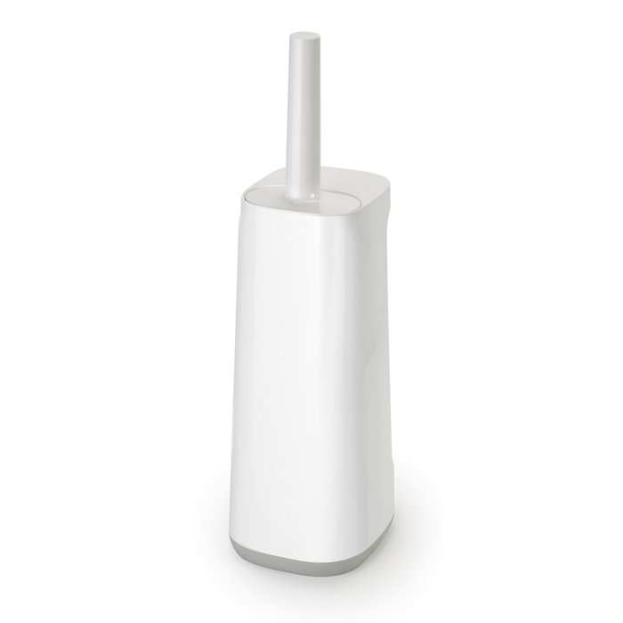 Joseph Joseph Flex Plus Cepillo de Inodoro con Soporte de Almacenamiento Gris