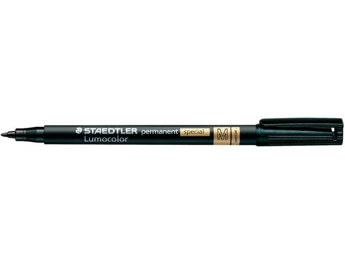 Staedtler Lumocolor Permanent Special Negro Punta Media (Set de 10) Staedtler Lumocolor Permanent Special Negro Punta Media (Set de 10)