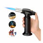 Silver Match Soplete de gas para cocina Negro