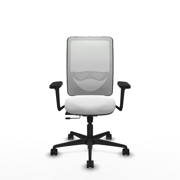 PIQUERAS Y CRESPO Silla de oficina Zulema con mecanismo Sincro/Traslack y Brazos 3D, Blanco PIQUERAS Y CRESPO Silla de oficina Zulema con mecanismo Sincro/Traslack y Brazos 3D, Blanco